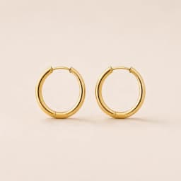Classic Hoop Earrings - Product Detail