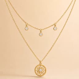 Elisa Pendant Necklace - Model